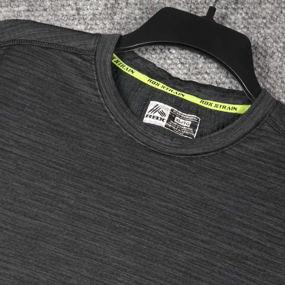 RBX X-Train Compression Shirt Mens XL Dark Gray Long Sleeve Performance